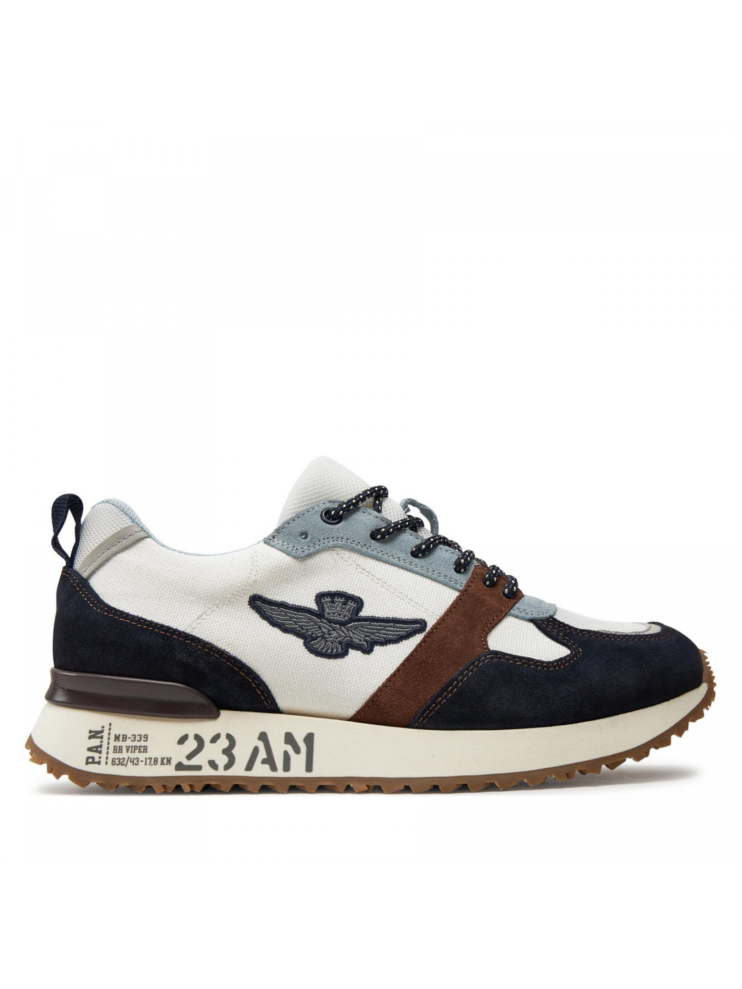 Sneakersy Aeronautica Militare 241SC265CT3298 Tmavomodrá